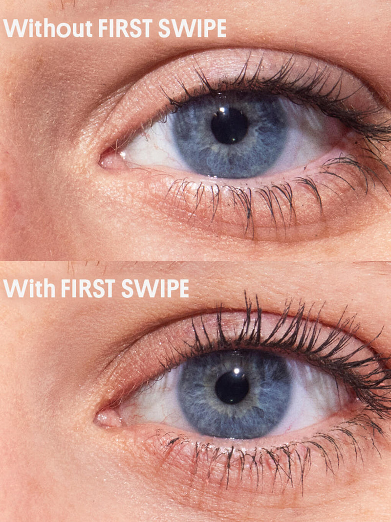 first swipe lash primer on white background