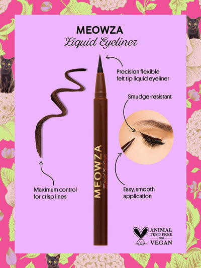 Meowza Maximum Control Liquid Eyeliner