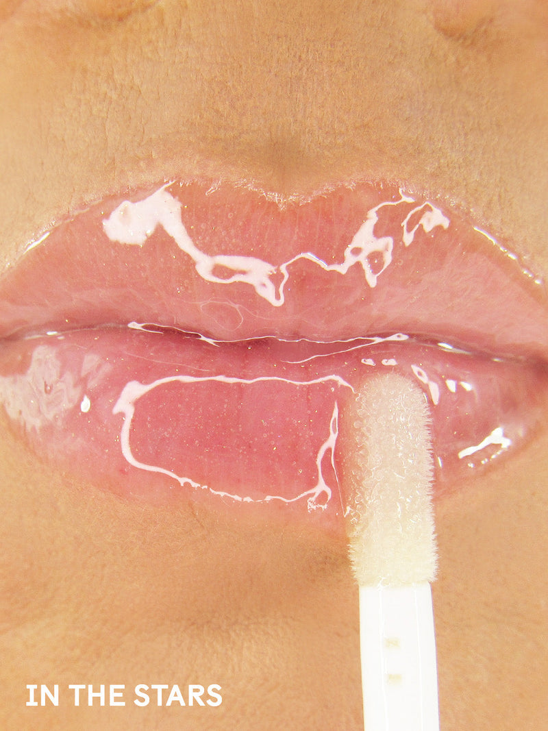 in the stars nourishing lip oil on white background