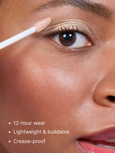 Magnolia Shimmer -- Rose Petal Liquid Eyeshadow