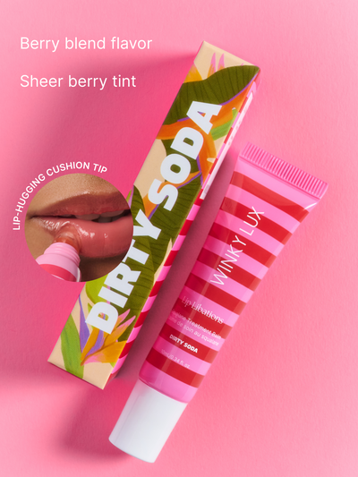 dirty soda --  product with box