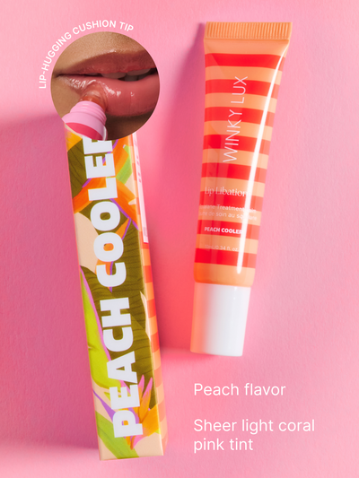 peach cooler -- product with box